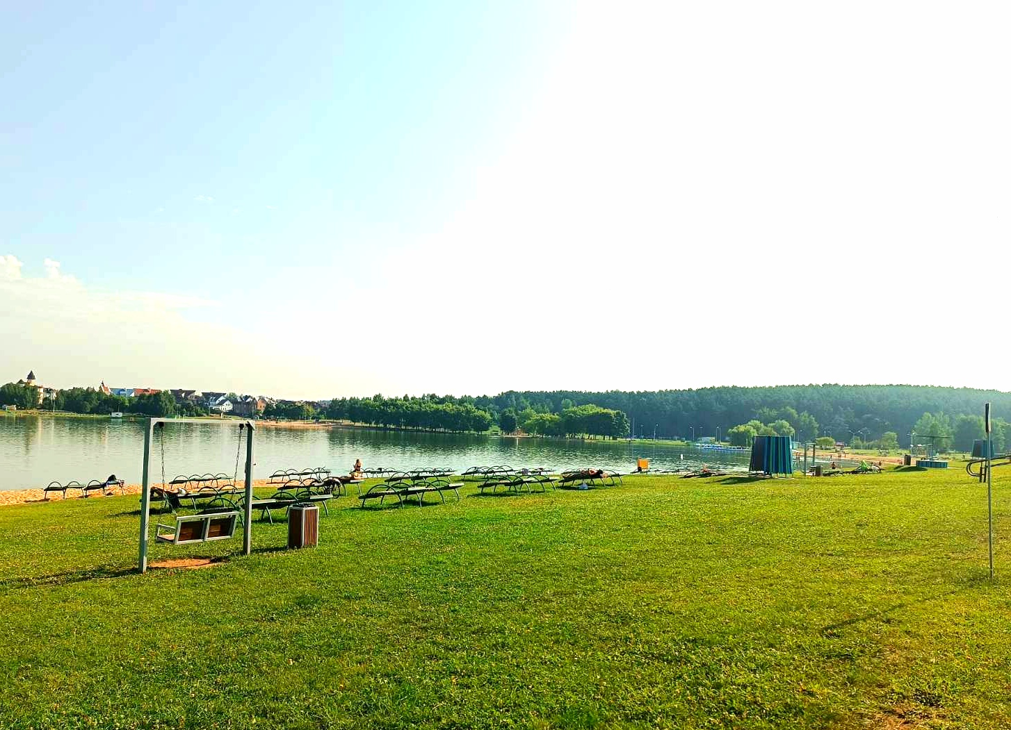 Beach No. 3 at Tsnyansky reservoir
